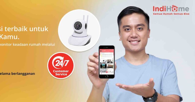 cara setting CCTV online indihome