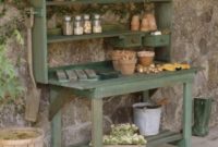 Potting Bench Design Ideas To Make Gardening Work Easy