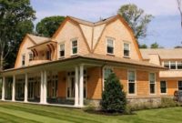 Gambrel Roof Style House Plans