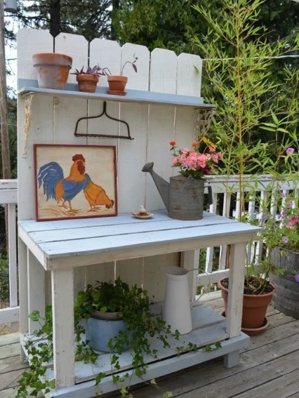 Beautiful what is a potting bench #pottingbenchideas #benchdesign #pottingbench #benchideas