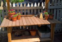 Best Potting Bench Design Ideas To Make Gardening Work Easy