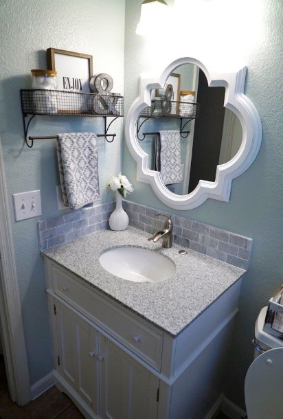 overwhelming very small half bathroom ideas #halfbathroomideas #halfbathroom #bathroomideas #smallbathroom