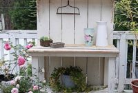 Potting Bench Design Ideas To Make Gardening Work Easy