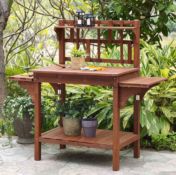 formidable used potting bench #pottingbenchideas #benchdesign #pottingbench #benchideas