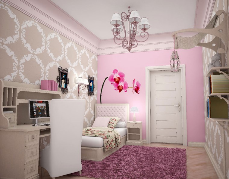 Cute Teenage Girl Bedroom Ideas | How To Make a Small Space Feel Big