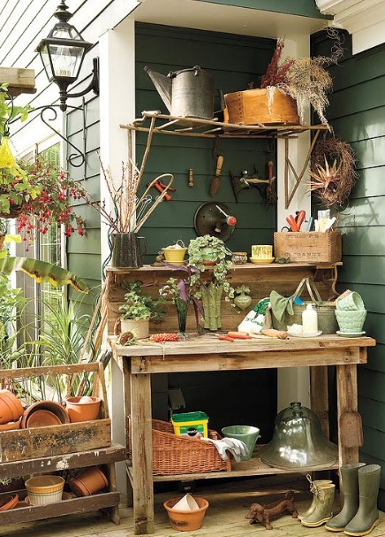 impressive the old potting bench #pottingbenchideas #benchdesign #pottingbench #benchideas