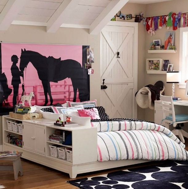 Cute Teenage Girl Bedroom Ideas | How To Make a Small Space Feel Big