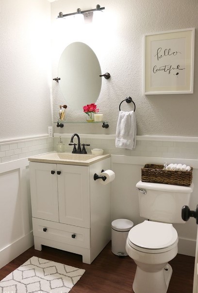 Amazing tiny shower room ideas #halfbathroomideas #halfbathroom #bathroomideas #smallbathroom