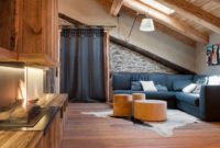 Modern Mansard Roof interior