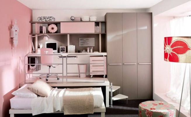 Cute Teenage Girl Bedroom Ideas | How To Make a Small Space Feel Big