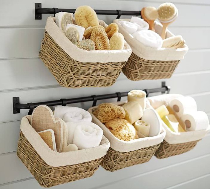 Amazing 9 small bathroom storage ideas #bathroomstorageideas #bathroomideas #bathroom #halfbathroom