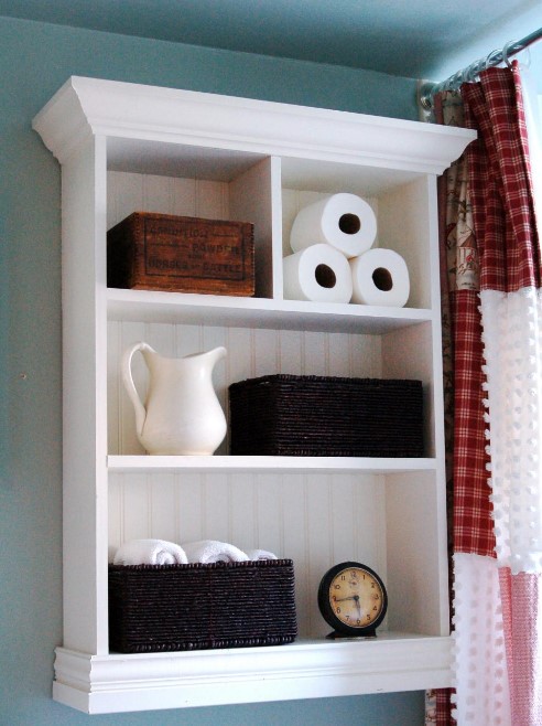 Gorgeous 3 drawer bathroom storage #bathroomstorageideas #bathroomideas #bathroom #halfbathroom