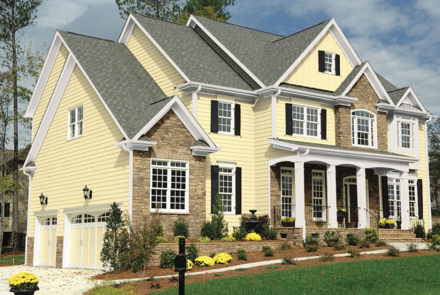 breathtaking residential exterior paint color design #exteriorpaint #paintcolor #homeexteriorcolor