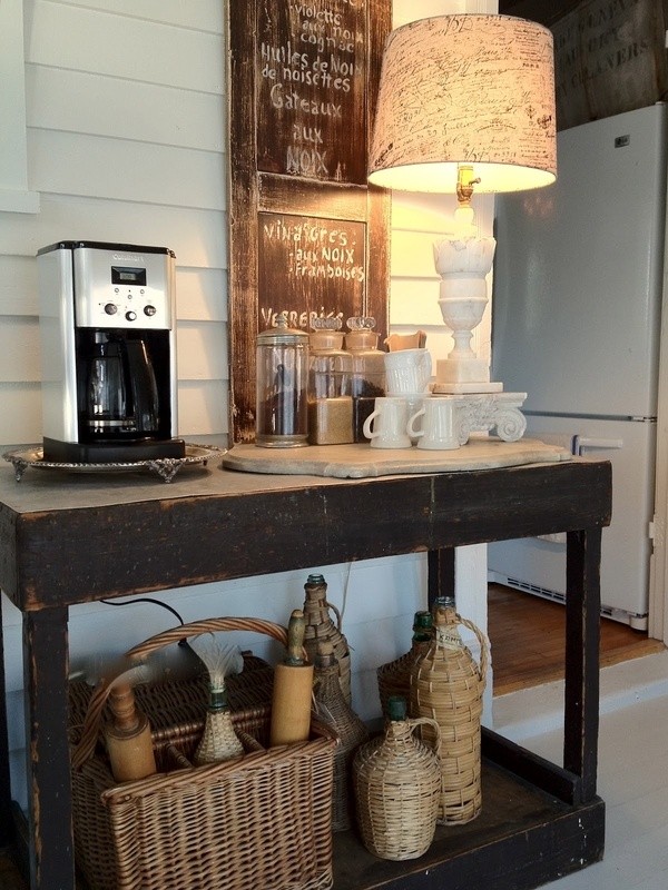 Amazing work coffee station #coffeebar #barideas #coffeestation #coffeebarideas