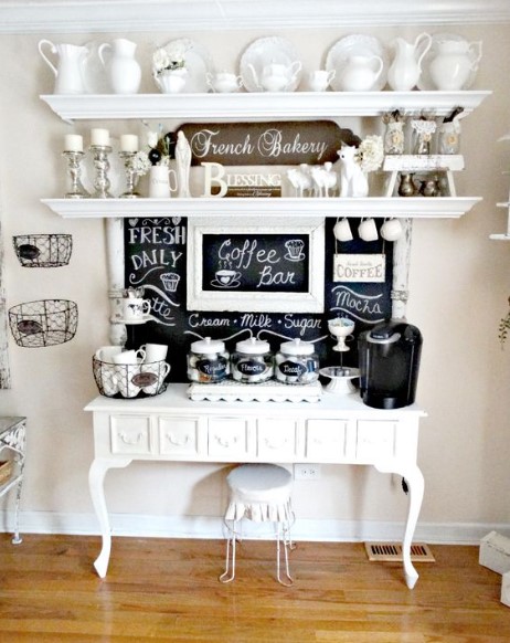 horrible tray for coffee station #coffeebar #barideas #coffeestation #coffeebarideas