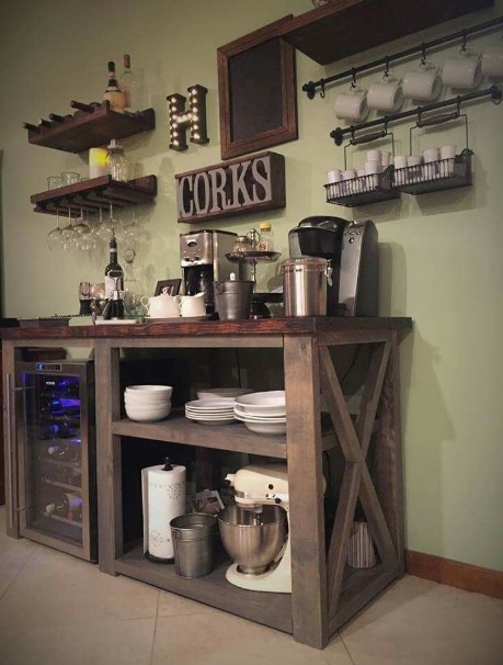 imposing things in a coffee bar #coffeebar #barideas #coffeestation #coffeebarideas