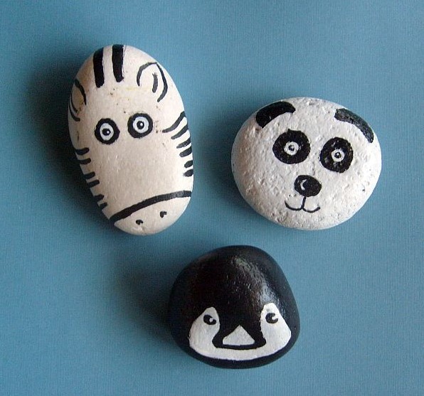 Amazing smooth pebbles for painting #animalpaintedrock #paintedrock #rockpainting #animalstoneart