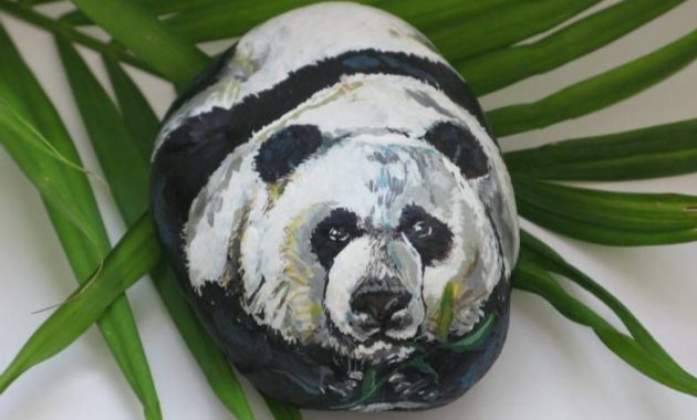 Cute things to paint on rocks #animalpaintedrock #paintedrock #rockpainting #animalstoneart