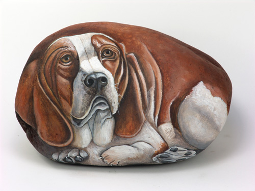 magnificent stone painting animals #animalpaintedrock #paintedrock #rockpainting #animalstoneart