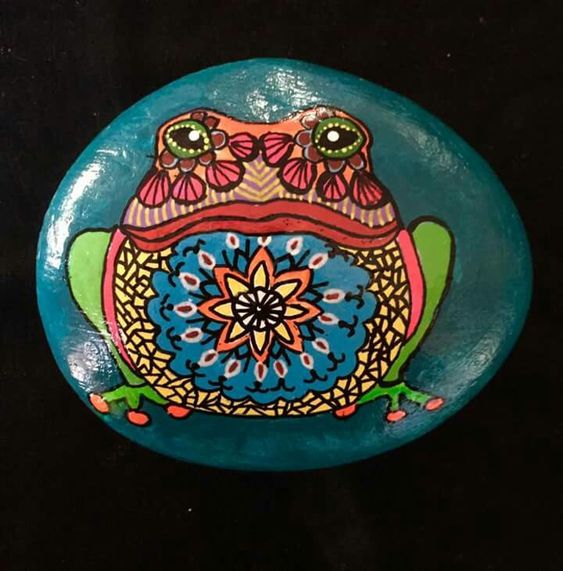 wondrous what kind of paint do you use on rocks #animalpaintedrock #paintedrock #rockpainting #animalstoneart