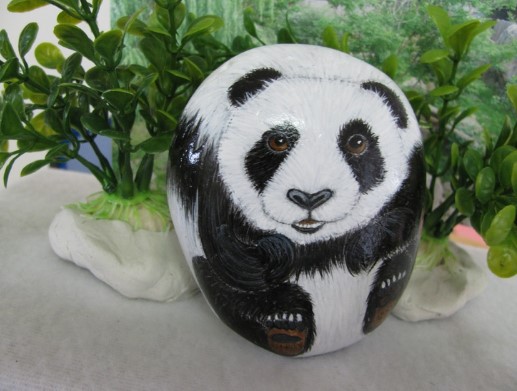 Beautiful the painted rock animal sanctuary #animalpaintedrock #paintedrock #rockpainting #animalstoneart