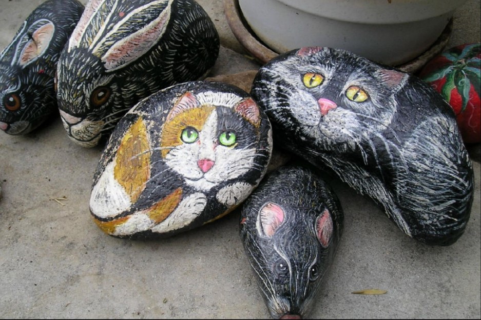 Best where to get rocks to paint #animalpaintedrock #paintedrock #rockpainting #animalstoneart