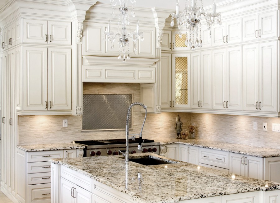 Best Antique White Cabinets Enhance Your Kitchen 