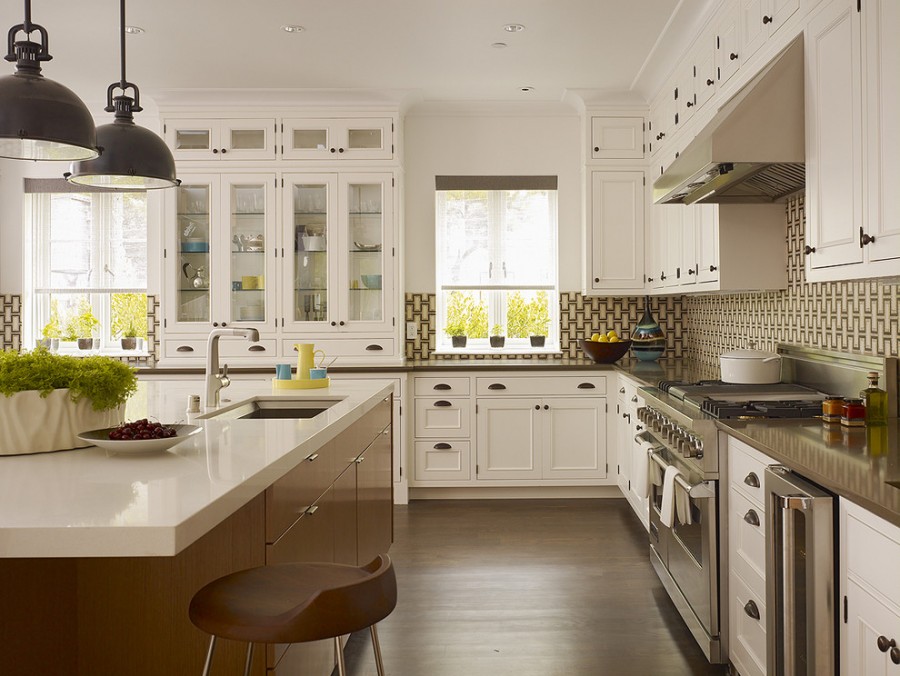 Best Antique White Cabinets Enhance Your Kitchen 