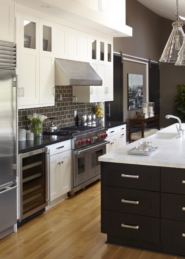 Antique White Cabinets Enhance Your Kitchen