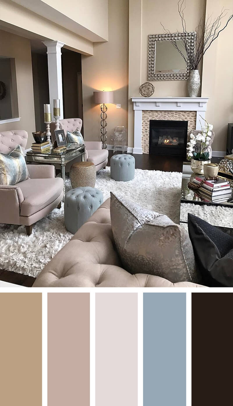 Living Room Paint Color Ideas to inspire you