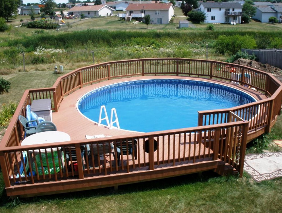 Best Above Ground Pools with Decks design ideas