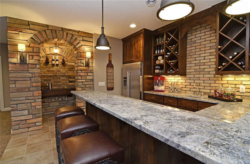 Basement Bar Ideas for Home Escaping and Having Fun