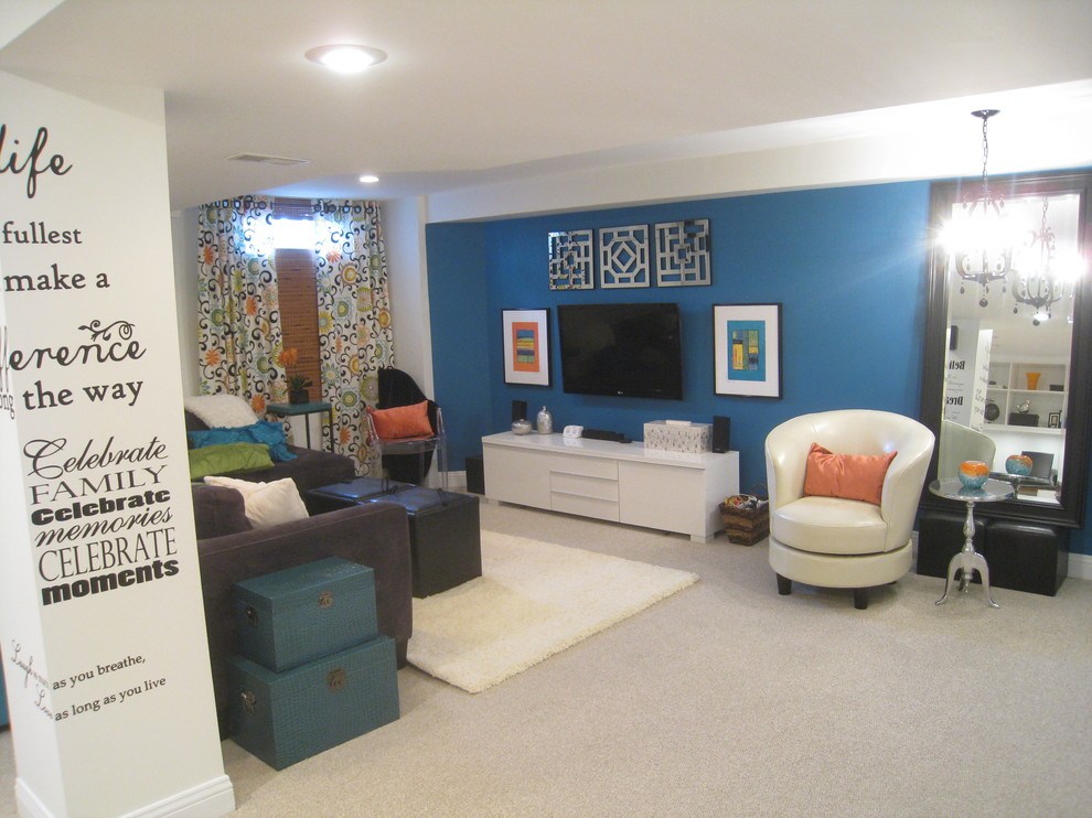 Paint Color Ideas for Basement