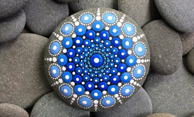 DIY Mandala Rock Painting | How to Make It