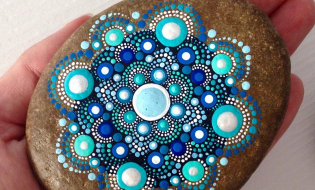 DIY Mandala Rock Painting | How to Make It