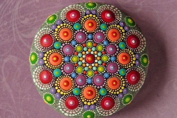 DIY Mandala Rock Painting | How to Make It