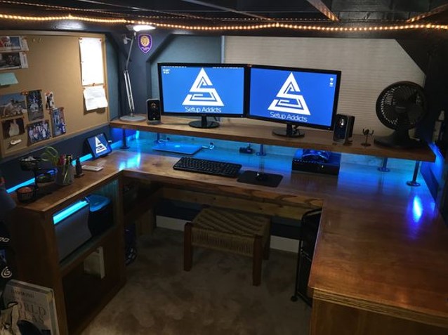 Inspiration to Build Your Own Computer Desk!