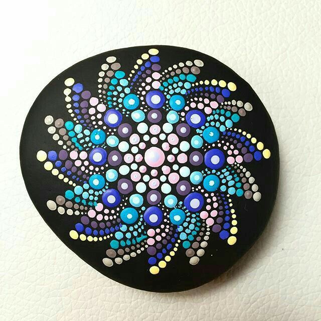 DIY Mandala Rock Painting | How to Make It