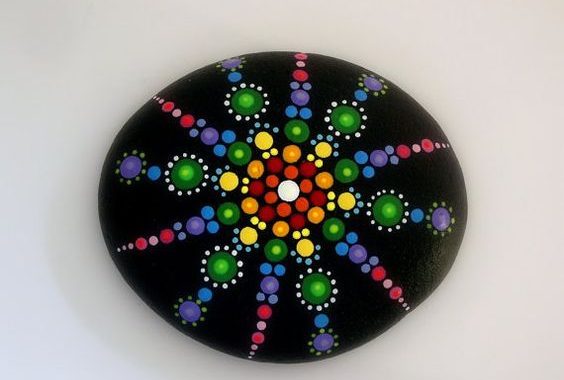 DIY Mandala Rock Painting | How to Make It