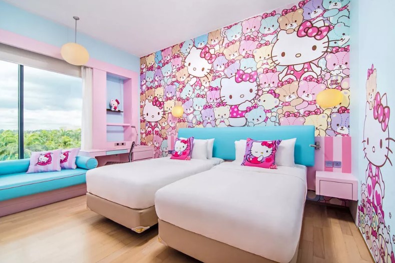 10 Cute Hello Kitty Bedroom Decoration Ideas for Girls