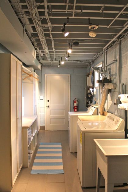 5 Best Basement Laundry Room Design Ideas