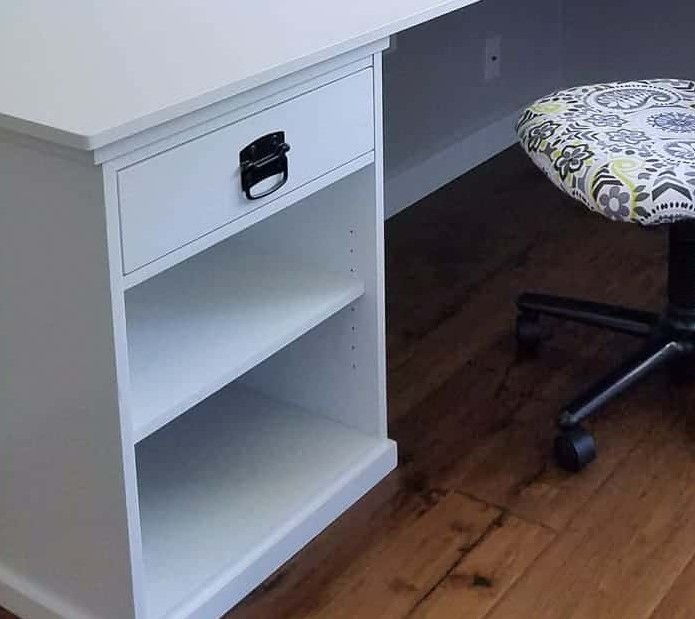 DIY L Shaped Desk