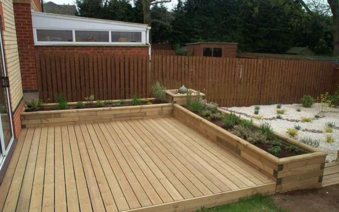 Wooden Small Deck